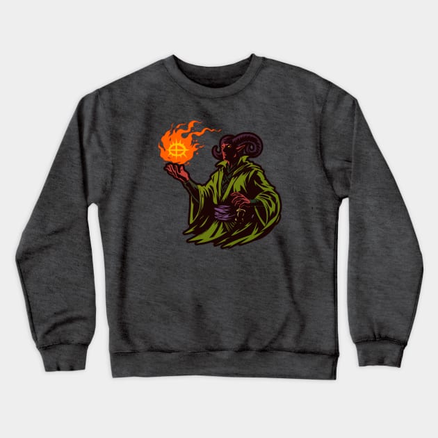 Evoker Wizard Crewneck Sweatshirt by stoicroy